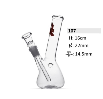 Bongo Szklane Bullet Apothek 16cm