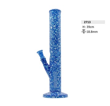 Bongo Szklane Bullet Blue Zyllinder 39cm