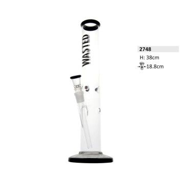 Bongo Szklane Bullet Wasted With Ice 38cm