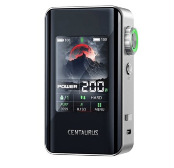 BOX MOD LOST VAPE Centaurus BT200 Silver Carbon