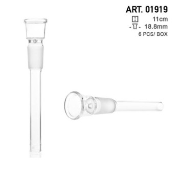 Cybuch szklany do bonga SG18.8mm L11 cm