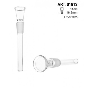 Cybuch szklany do bonga SG18.8mm L11cm