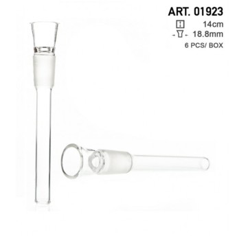 Cybuch szklany do bonga SG18.8mm L14 cm