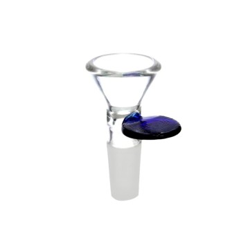 Cybuch szklany z niebieskim uchwytem SG14.5mm