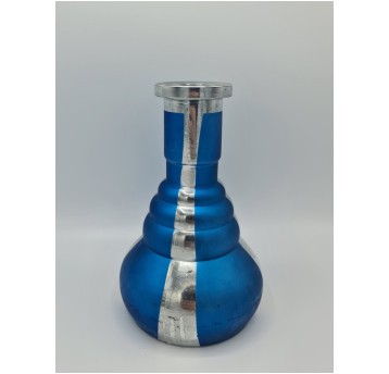 Dzban do shishy Niebieski Srebrny Lampas