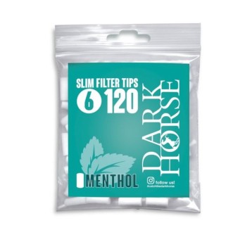 Filtry DARK HORSE Menthol 6/15mm 120szt