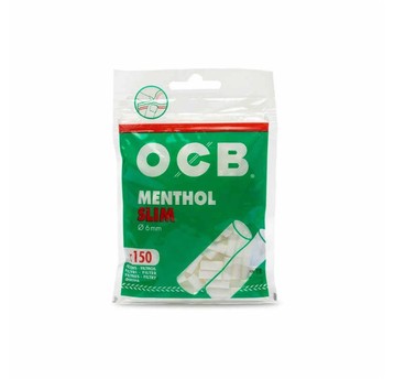 Filtry OCB Slim Menthol 6mm 150szt