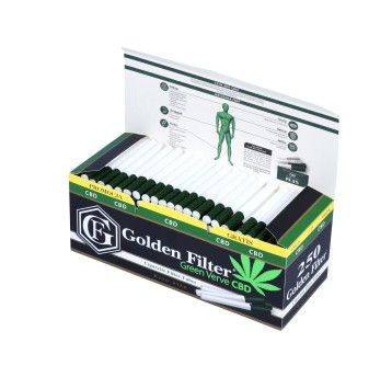 Gilzy Golden Filter Green Verve CBD 250+25 5/40