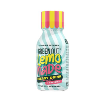 GREEN OUT Lemonade Energy Drink Caffeine 100ml