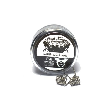 Grzałka CLOUD FACTORY Flat Twisted 0.45ohm 2szt.
