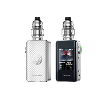 KIT Lost Vape Centaurus BT200 Silver Carbon