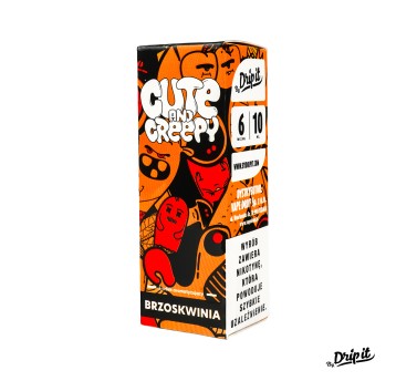 Liquid Cute And Creepy 10ml Brzoskwinia 6mg