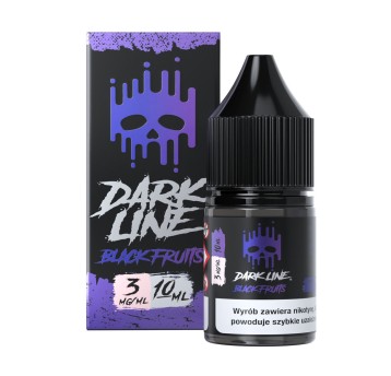 Liquid DARK LINE 10ml Black Fruits 3mg