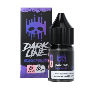 Liquid DARK LINE 10ml Black Fruits 6mg
