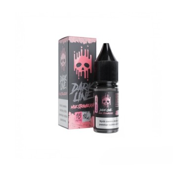 Liquid DARK LINE 10ml Milk Strawberry 18mg