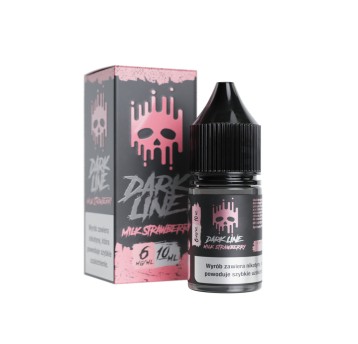 Liquid DARK LINE 10ml Milk Strawberry 6mg