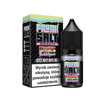 Liquid FRUNK Salt 8ml 20mg Strawberry Waterm Bubbl