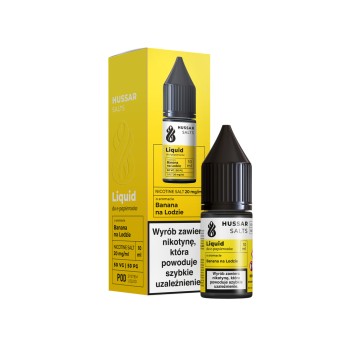 Liquid Hussar Salt 20mg 10ml Banan na Lodzie