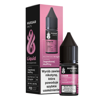 Liquid Hussar Salt 20mg 10ml Jagodowa Muffinka