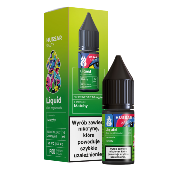 Liquid Hussar Salt 20mg 10ml Matcha