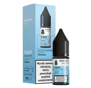 Liquid Hussar Salt 20mg 10ml Mentol