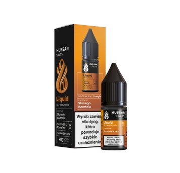 Liquid Hussar Salt 20mg 10ml Slony Karmel
