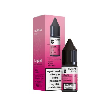 Liquid Hussar Salt 20mg 10ml Wisnia z Lodem