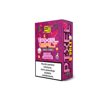 Liquid PIXEL SALT 10ml 20mg Cool Grape 2026