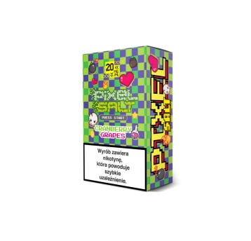 Liquid PIXEL SALT 10ml 20mg Cranberry Grapes 2026