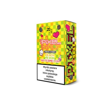 Liquid PIXEL SALT 10ml 20mg Peach Melon Water 2026