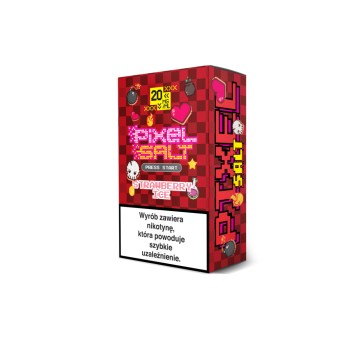Liquid PIXEL SALT 10ml 20mg Strawberry Ice
