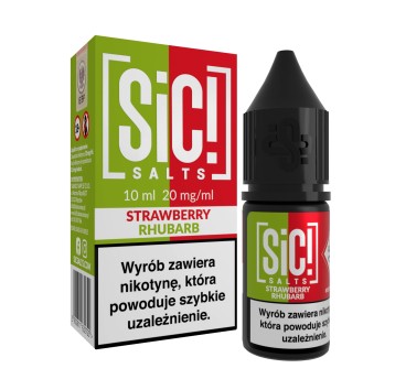 Liquid SIC! DUPLEX 10ml - Strawberry Rhubarb 20mg