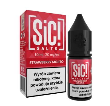 Liquid SIC! MOJITO 10ml - Strawberry Mojito 20mg