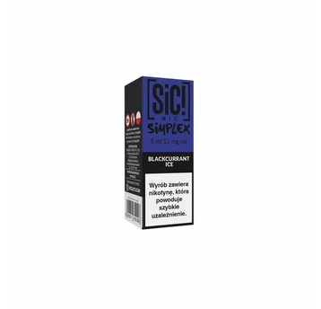 Liquid SIC! NIC 8ml Blackcurrant Ice 12mg