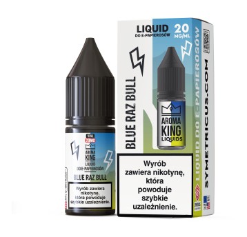 Liquid Sól Aroma King 10ml 20mg Blue Razz Bull