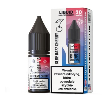 Liquid Sól Aroma King 10ml 20mg Blue Razz Cherry