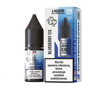 Liquid Sól Aroma King 10ml 20mg Blueberry Ice
