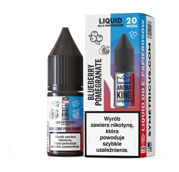 Liquid Sól Aroma King 10ml 20mg Blueberry Pomegran