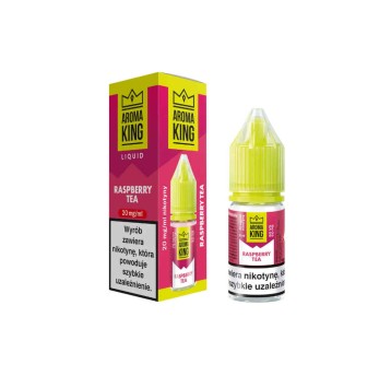 Liquid Sól Aroma King 10ml 20mg Raspberry Tea