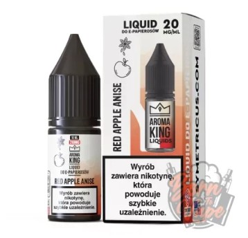 Liquid Sól Aroma King 10ml 20mg Red Apple Anise
