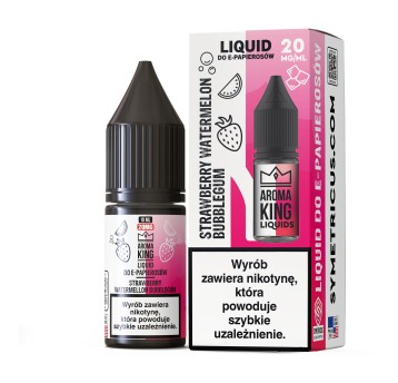 Liquid Sól Aroma King 10ml 20mg Straw Water Bubble