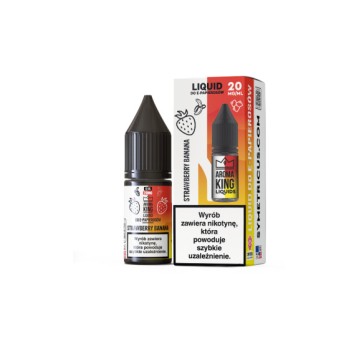 Liquid Sól Aroma King 10ml 20mg Strawberry Banana