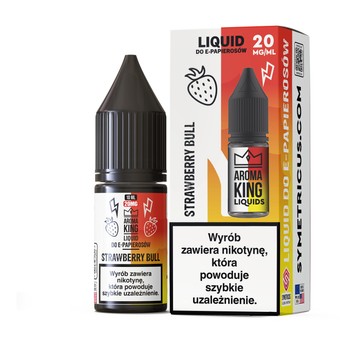Liquid Sól Aroma King 10ml 20mg Strawberry Bull
