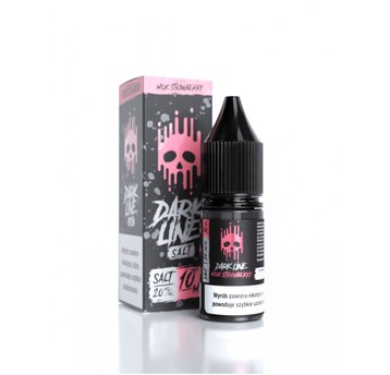 Liquid Sól DARK LINE 10ml Milk Strawberry 20mg