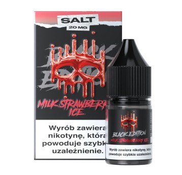 Liquid Sól DL Black 10ml Milk Strawberry Ice 20mg