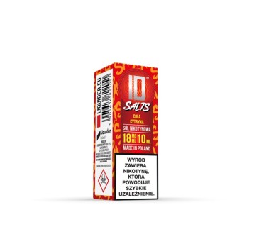 Liquid Sól ID Salts Cola Cytryna 10ml 18mg