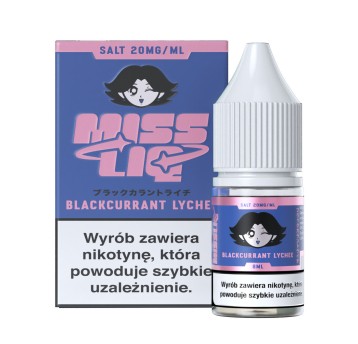 Liquid Sól Miss Liq 8ml Blackcurrant Lychee 20mg