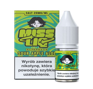 Liquid Sól Miss Liq 8ml Sour Apple Aloe 20mg