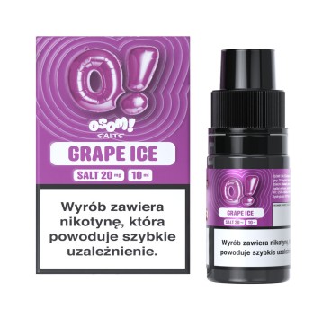Liquid Sól OSOM! 10ml Grape Ice 20mg