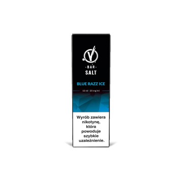 Liquid Sól Vbar 10ml 20mg Blue Razz Ice